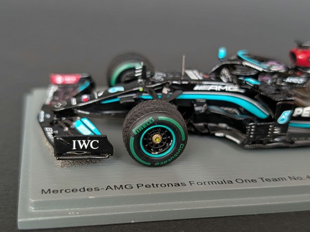 スパーク 1/43 メルセデス W12E ハミルトン 2021 通算100勝