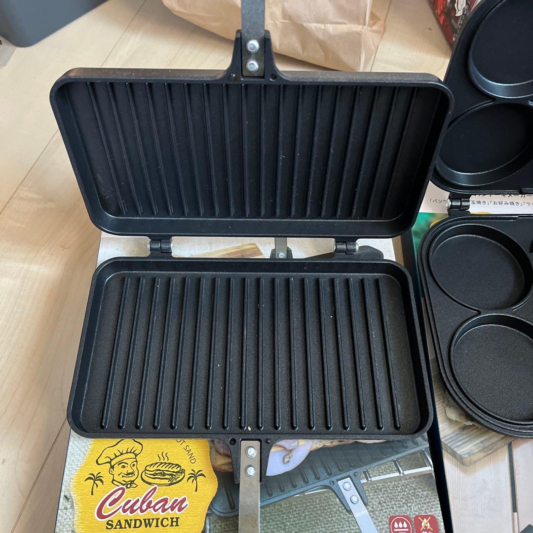 （ハイマウント）キューバサンドメーカーとパンケーキメーカー、ホットサンドベイカー