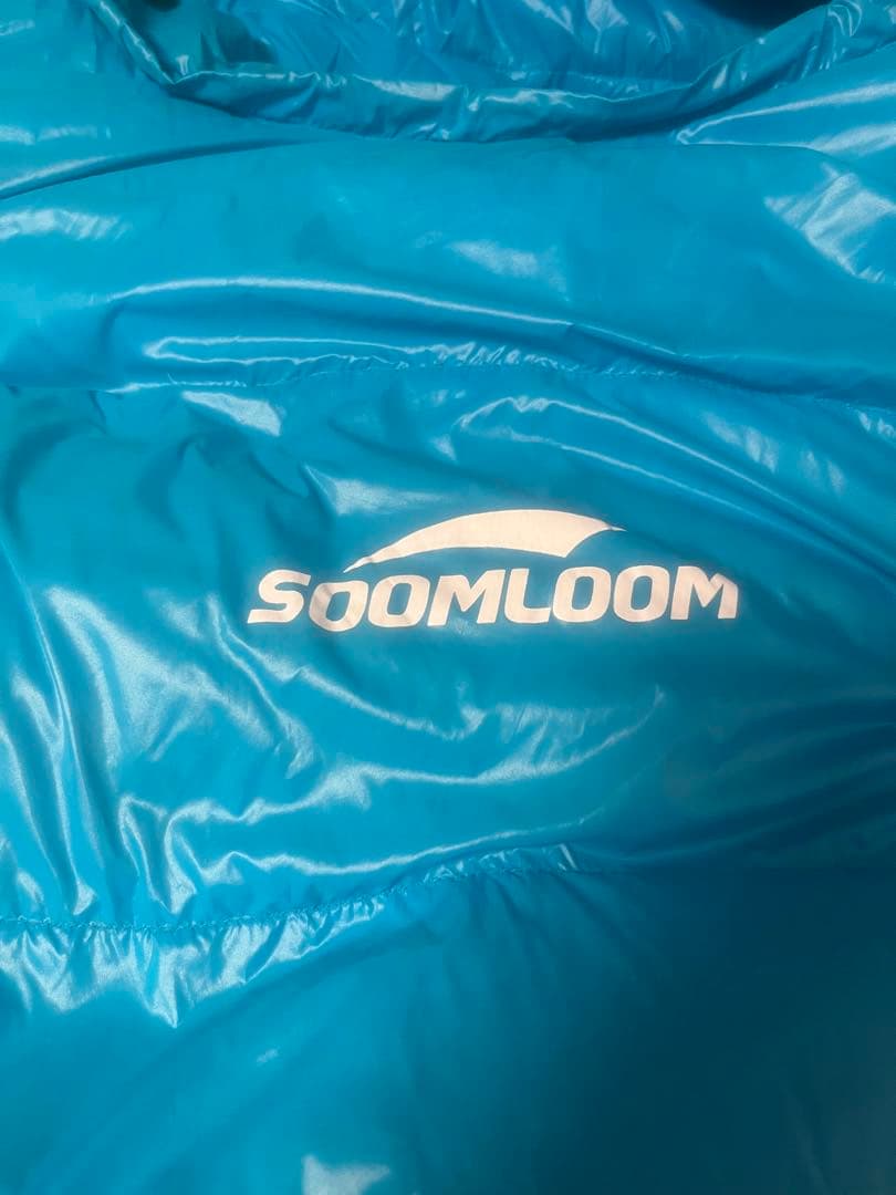 Soomloom 650FPダウン寝袋 マミー型 青