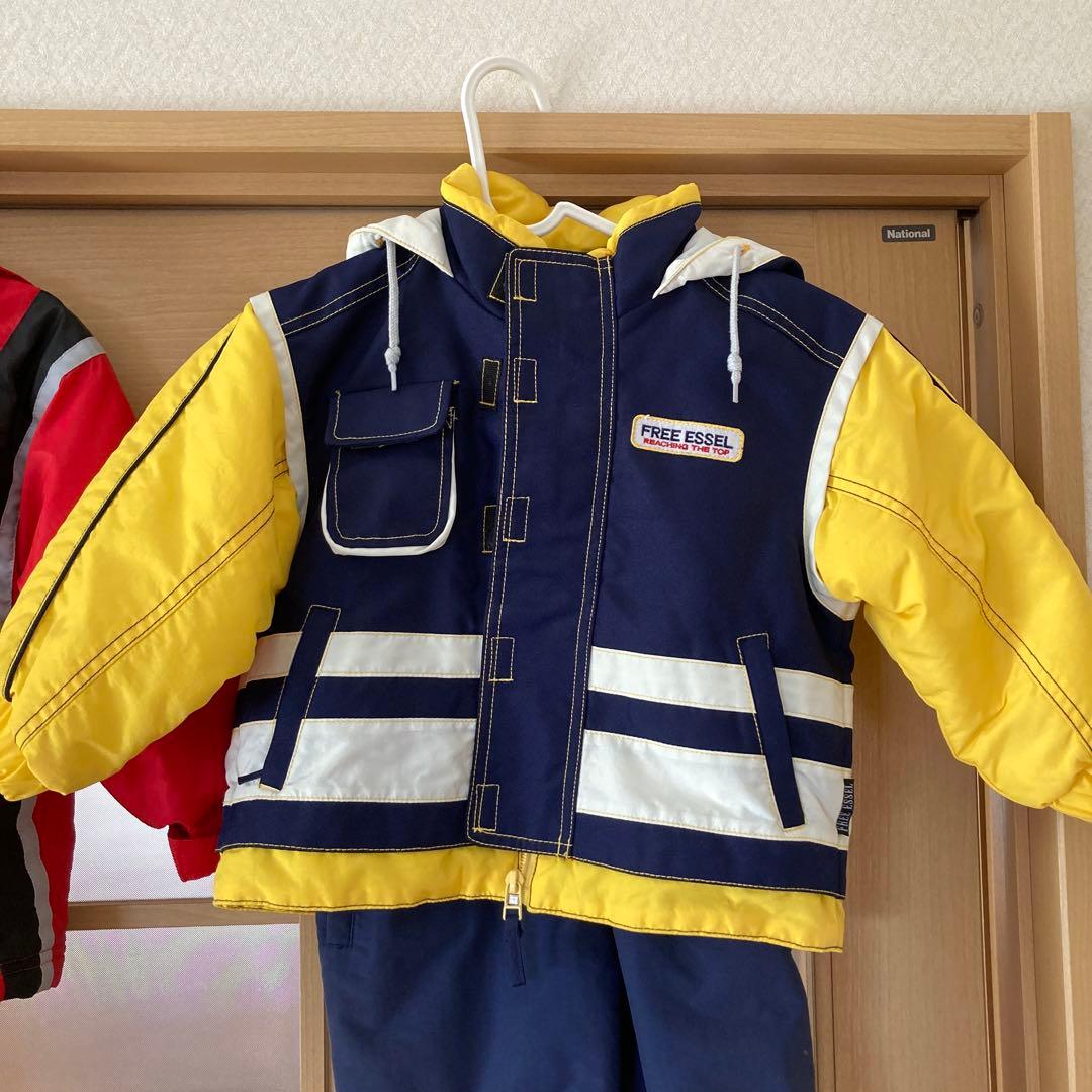 子ども用　スキーウェア　90cm100cm 2セット　クリーニング済み