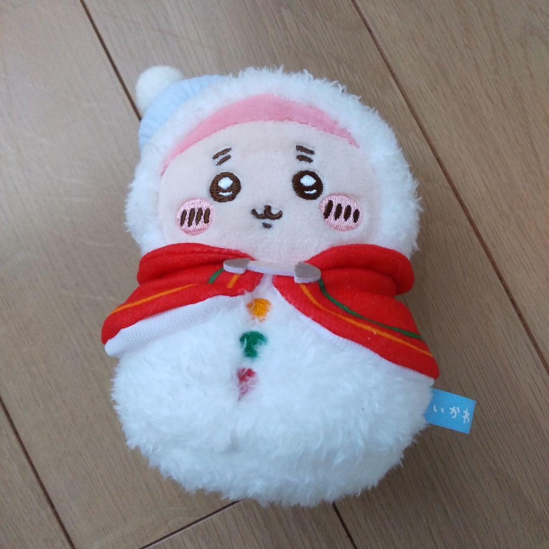 ちいかわ クリスマス プレゼントフォーユーなぬいぐるみ くじ 缶 セット