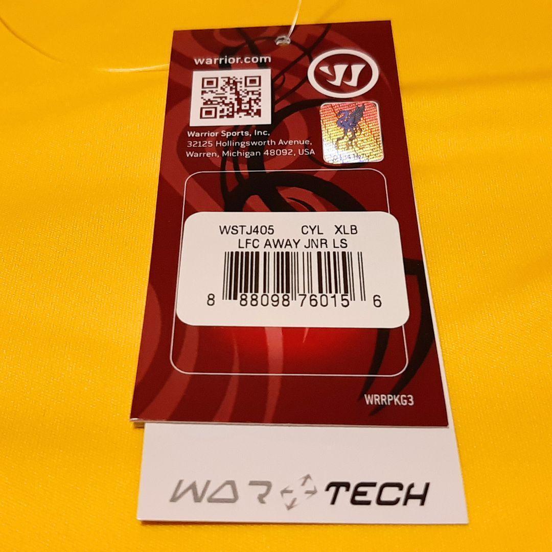 新品 WARRIOR リヴァプール ユニフォーム 2014/15 アウェイ 長袖