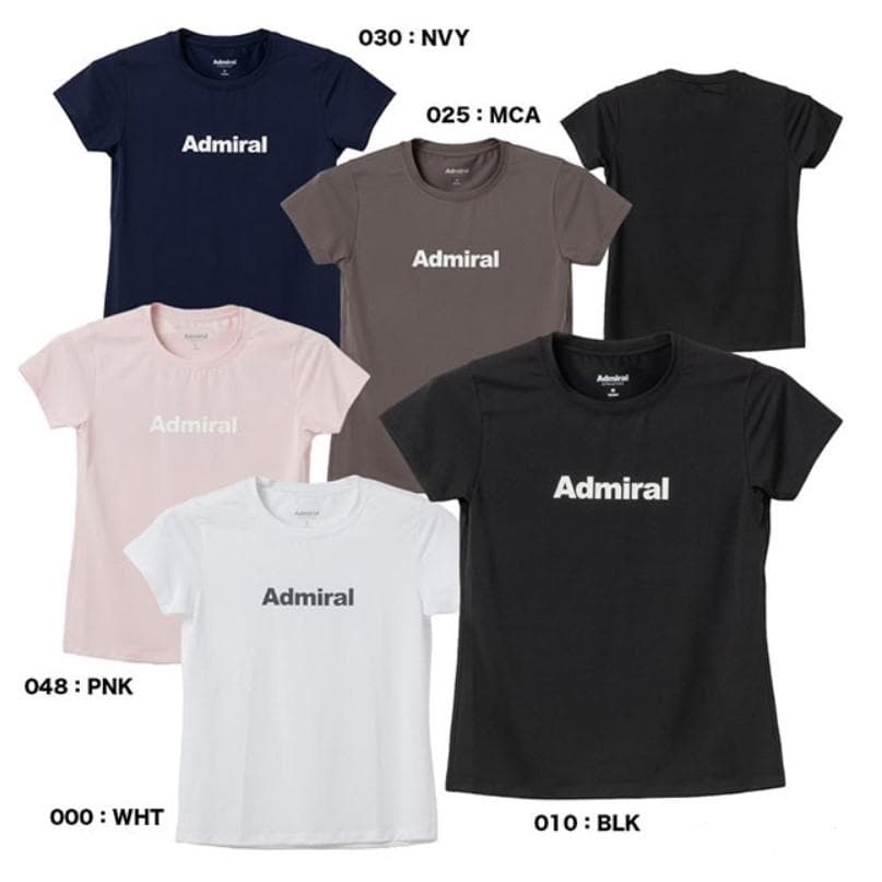 アドミラル ミニマムロゴプラクティスTEE ATLA610 2026年春夏モデル