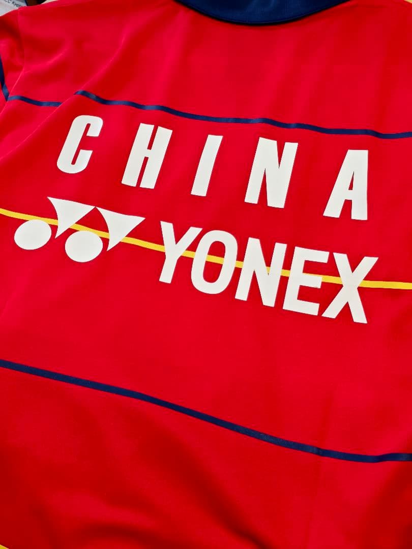 YONEX中国五輪代表選手着用モデル 75周年数量限定特注品桃田賢斗TONAMI