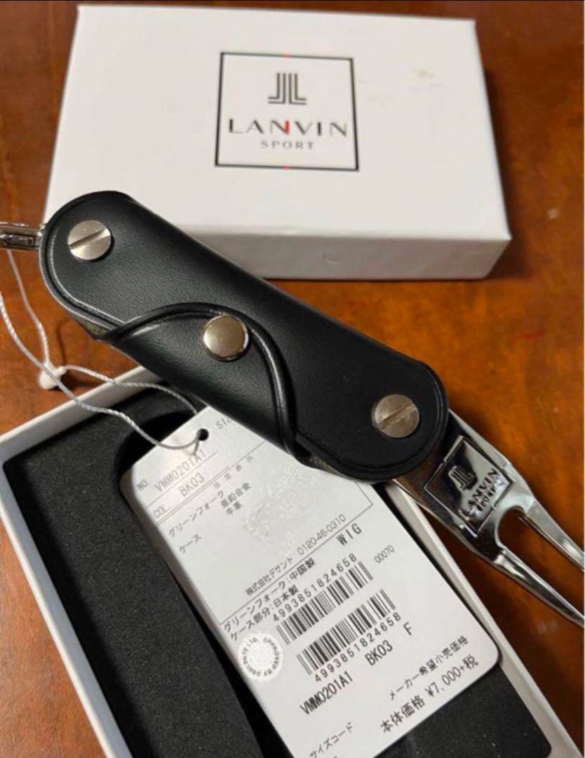 新品　ランバン　ゴルフ　グリーンフォークLANVIN SPORT
