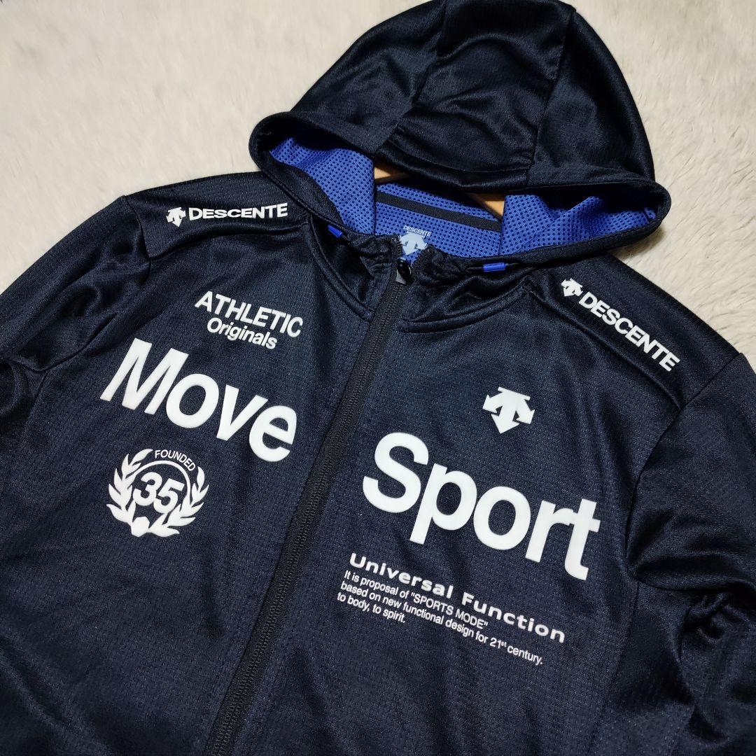 【希少】デサント Move Sport ジャージセットアップ パーカー Lサイズ