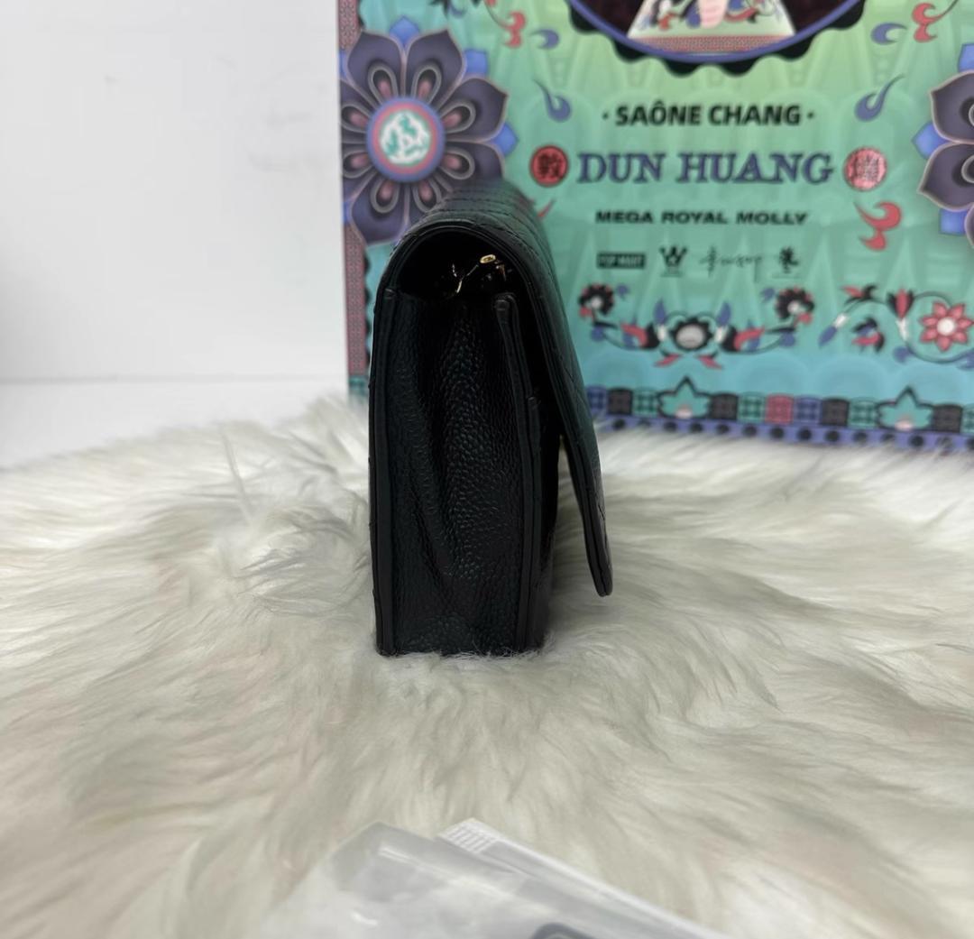 VIP❤非売品 限定 ブラック レザー ショルダーバッグ fr