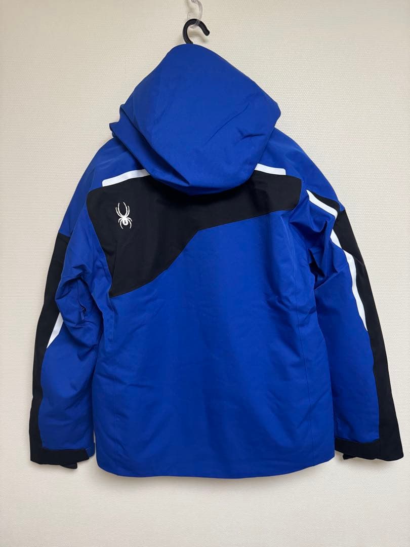 未使用 SPYDER スキーウェア メンズS LEADER JACKET 青