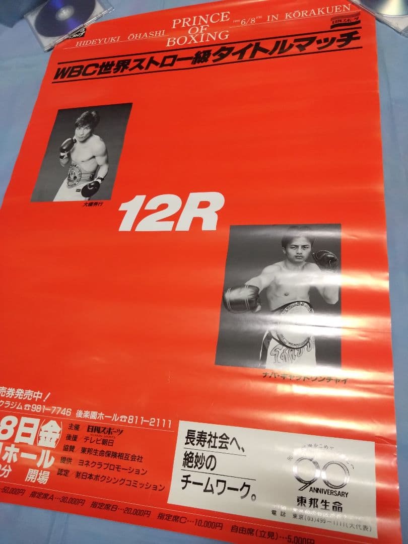 ボクシング ポスター boxing poster 大橋秀行✕ナパ