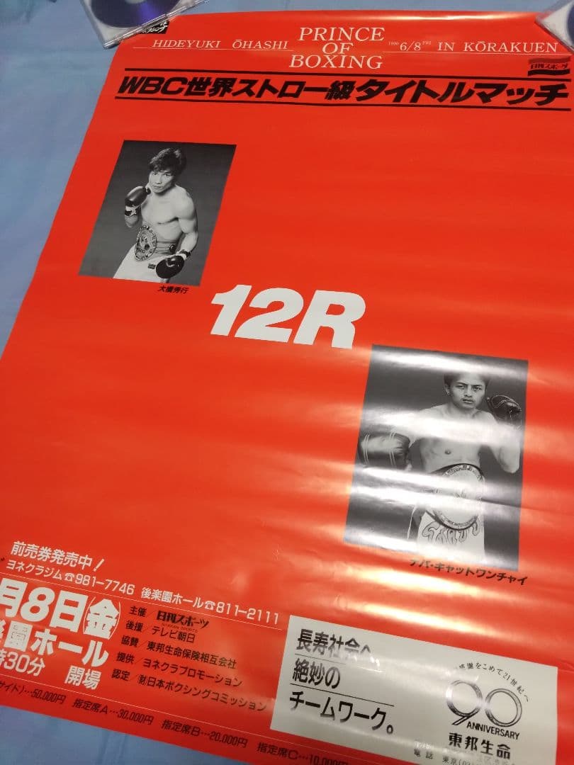 ボクシング ポスター boxing poster 大橋秀行✕ナパ