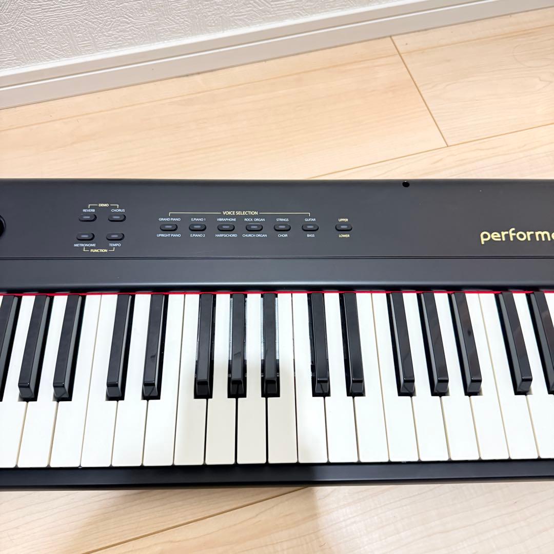 artesia 電子ピアノ performer アダプター　ペダル　スタンド付き