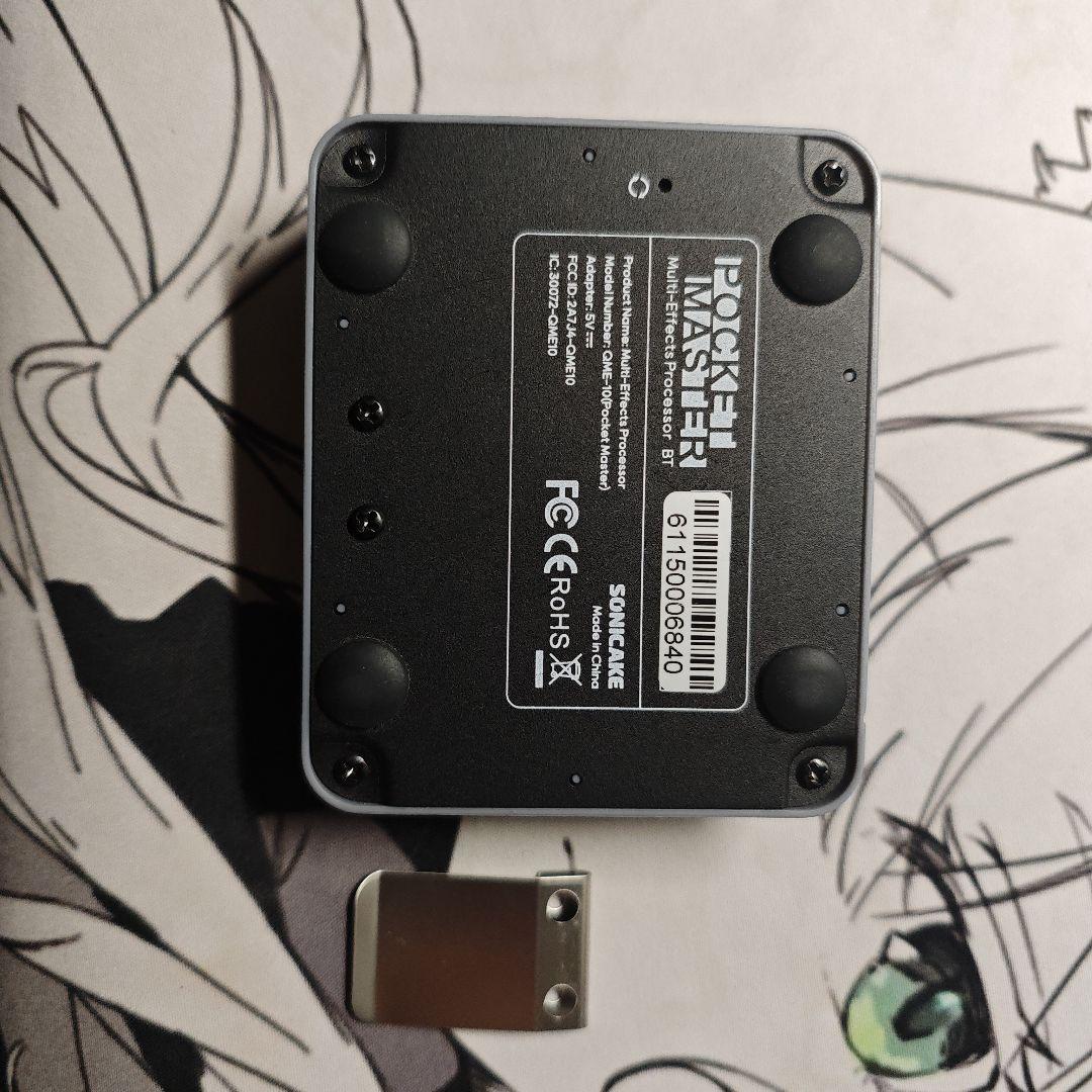 Pocket Master ギター ベース エフェクター グレー