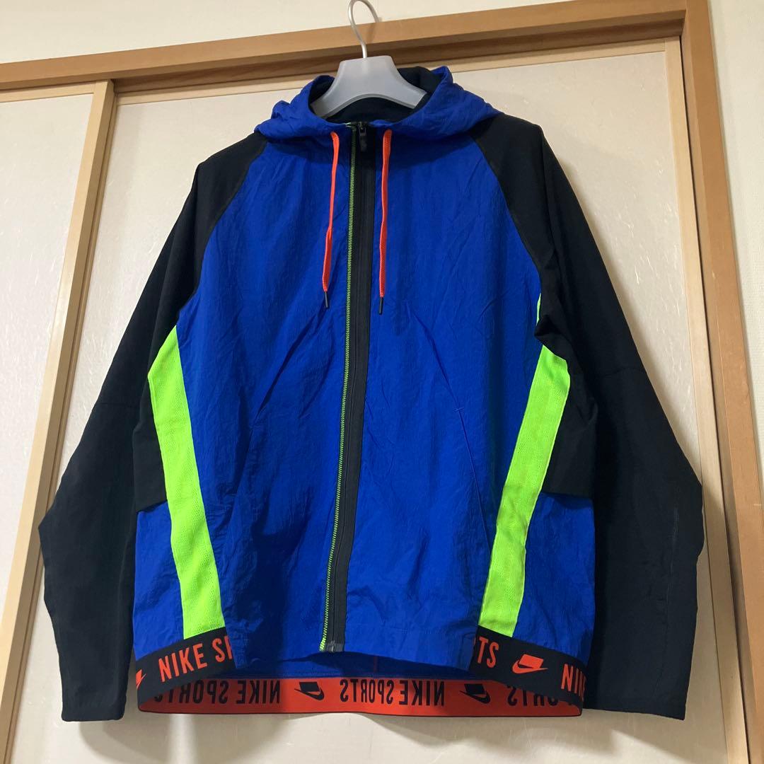 NIKE フレックス フルジップ ナイロンパーカー XL ナイキ ビッグロゴ