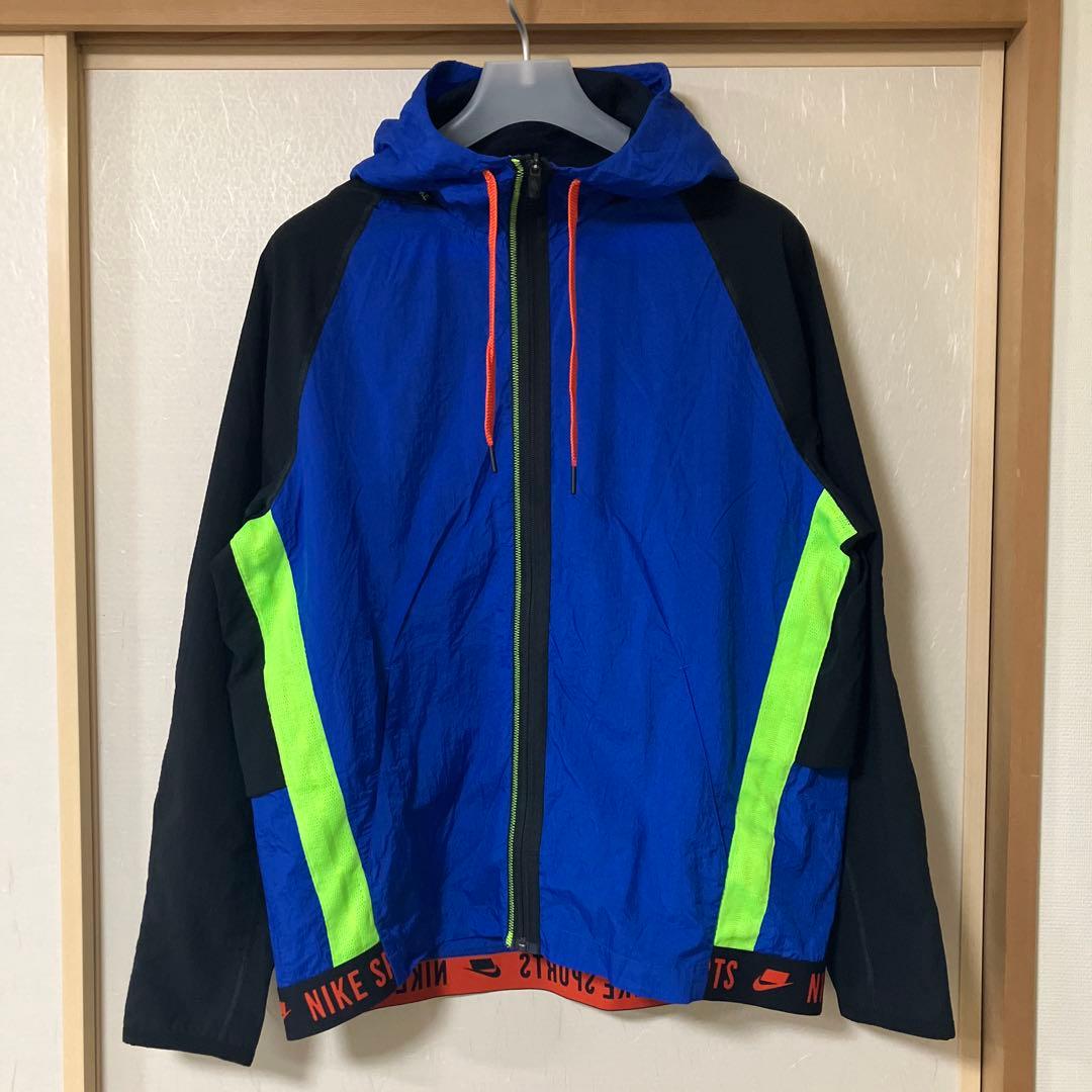NIKE フレックス フルジップ ナイロンパーカー XL ナイキ ビッグロゴ
