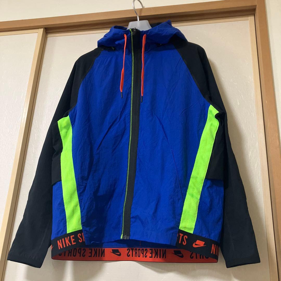 NIKE フレックス フルジップ ナイロンパーカー XL ナイキ ビッグロゴ