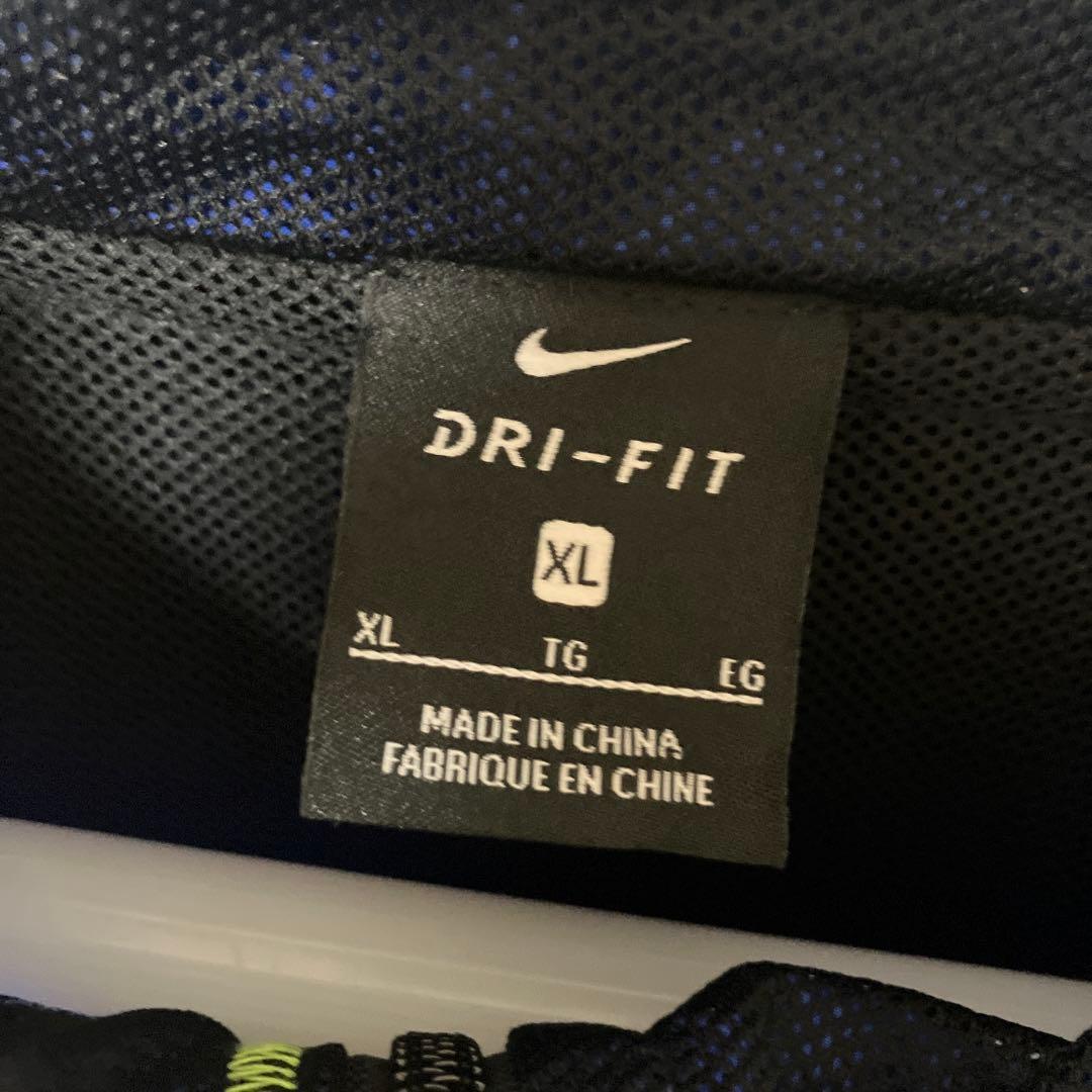 NIKE フレックス フルジップ ナイロンパーカー XL ナイキ ビッグロゴ