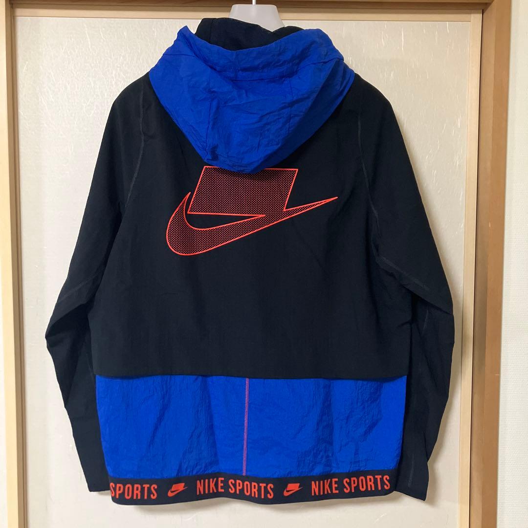 NIKE フレックス フルジップ ナイロンパーカー XL ナイキ ビッグロゴ