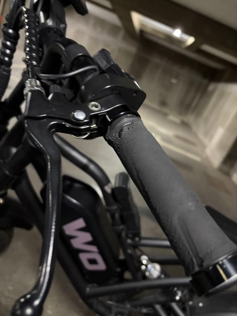 【引取限定】WO BIKES M2X 電動アシスト自転車 ブラック　MATE系