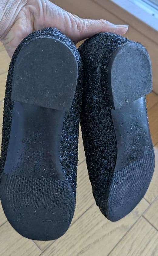 シャネル　カメリア　靴　36 23.5バレエシューズ　エルメス　マノロブラニク