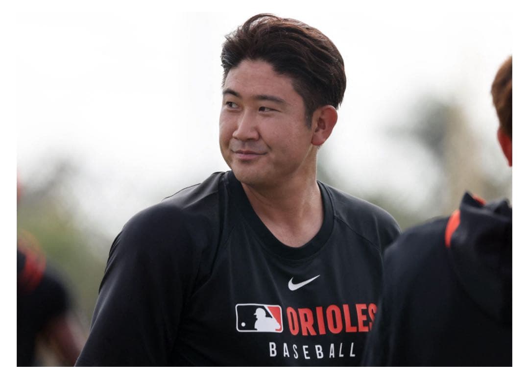 菅野選手着用 ボルティモアオリオールズ 選手支給練習用シャツ サイズL 新品