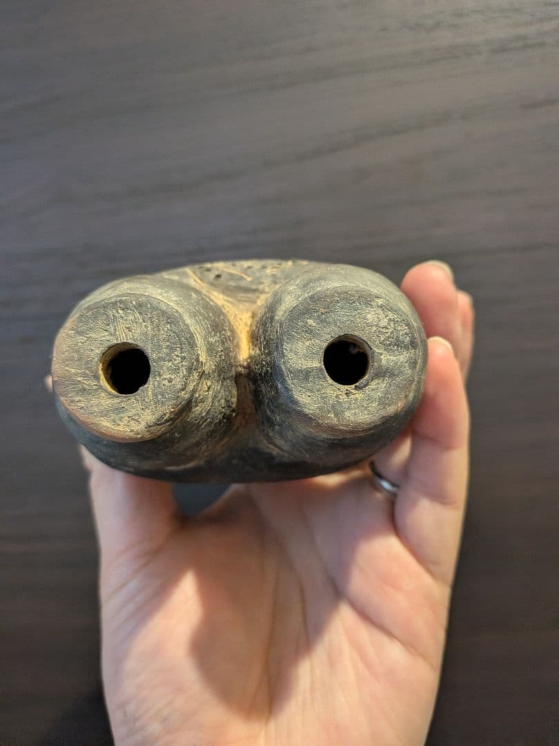 陶器製　土偶　オブジェ