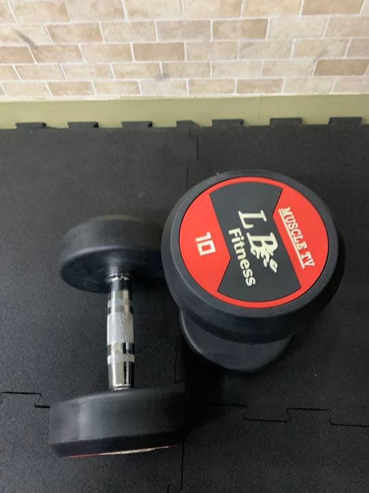 ラバーダンベル 55kg２個