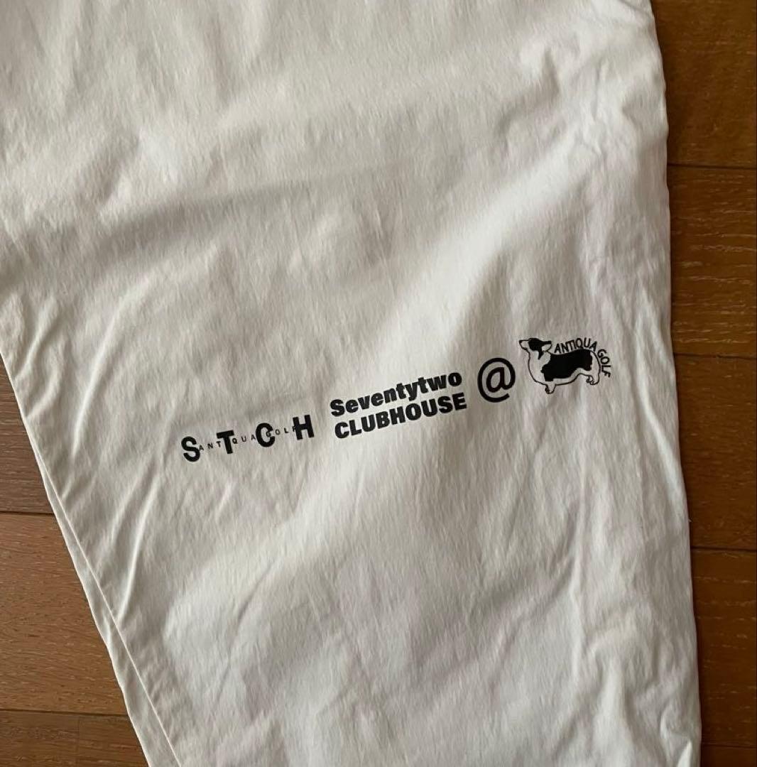 【ANTIQUAGOLF×STCH】 パンツ ホワイト　M