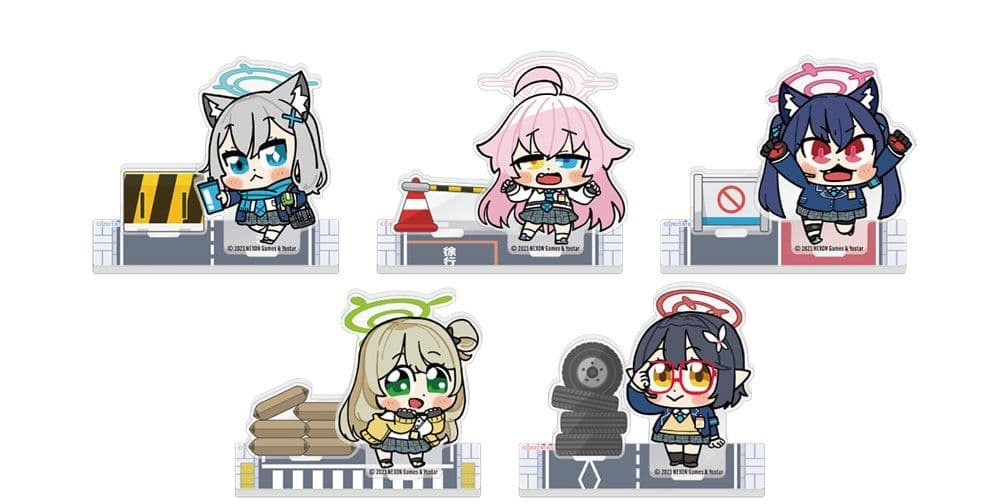 ブルーアーカイブ　おまけ付き　アビドスアクリルスタンド
