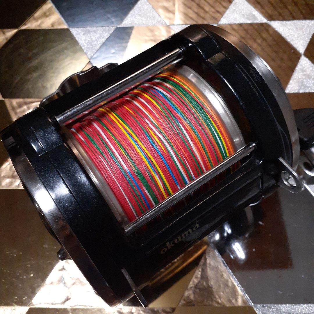 OKUMA TITUS TPLD 90 レバードラグ トローリング 船用 美品