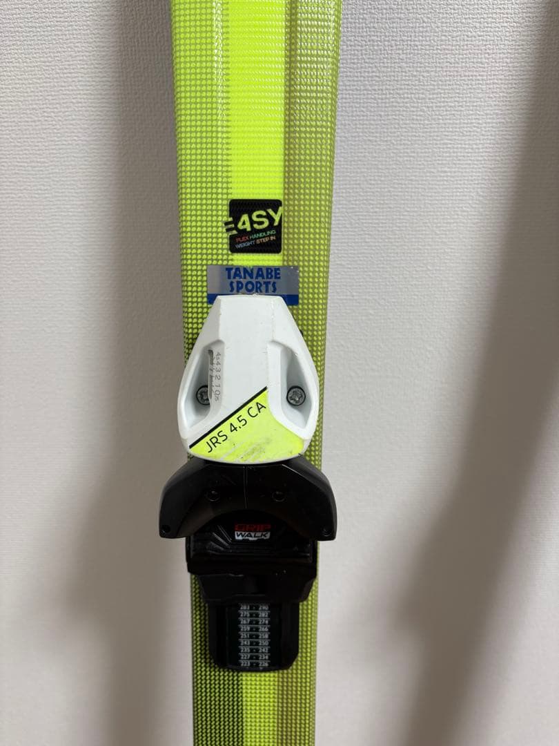 HEAD V-SHAPE TEAM ジュニアスキー　137センチ　ストック付