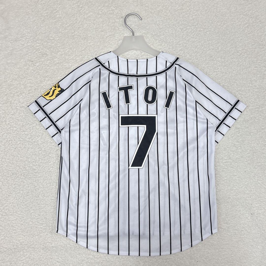 【美品】MIZUNO ミズノ 阪神タイガース 糸井嘉男 ユニフォーム S