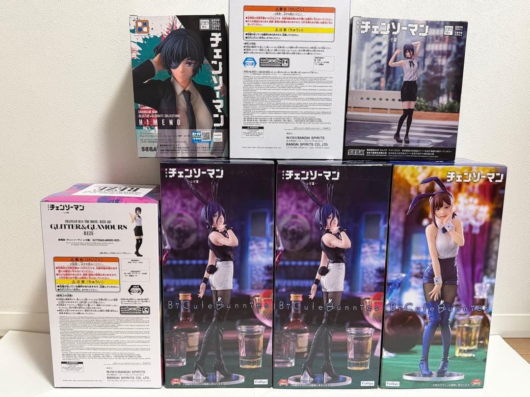 チェーンソーマン レゼ コベニ 姫野 フィギュアセット