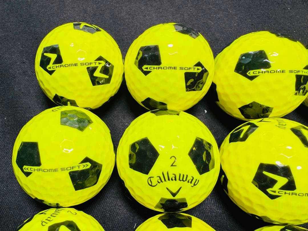 キャロウェイ CHROME SOFT トゥルービス 年式混合 20個