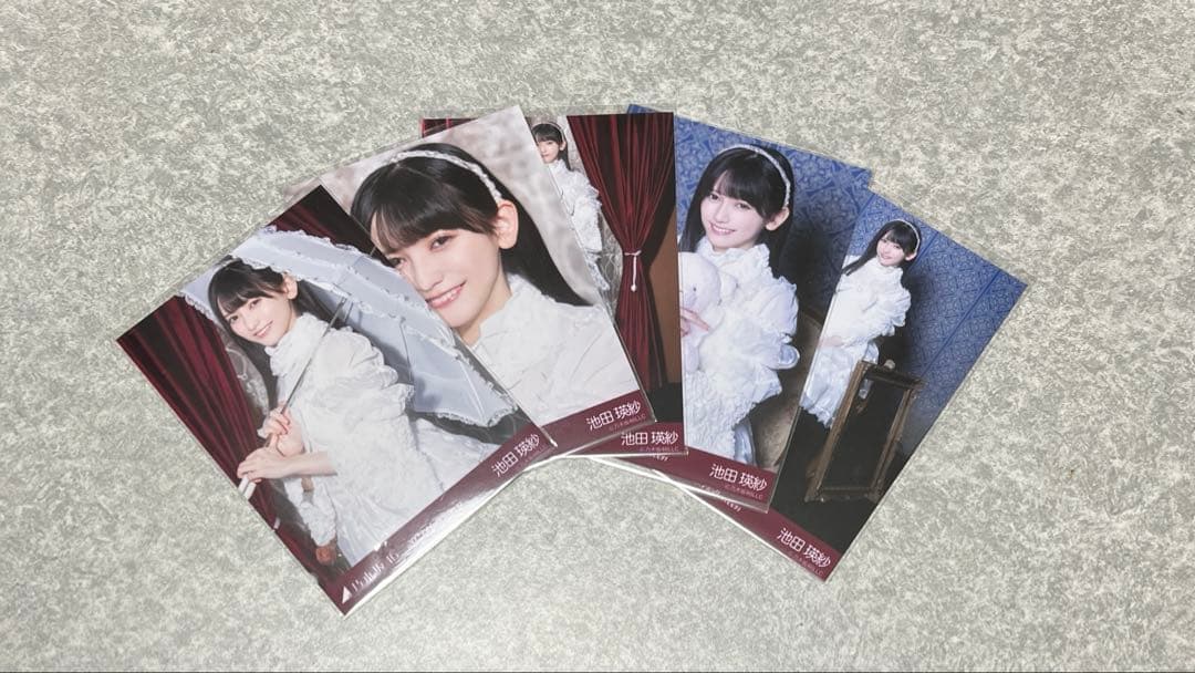 乃木坂46 池田瑛紗 生写真 5種 コンプ まとめ売り