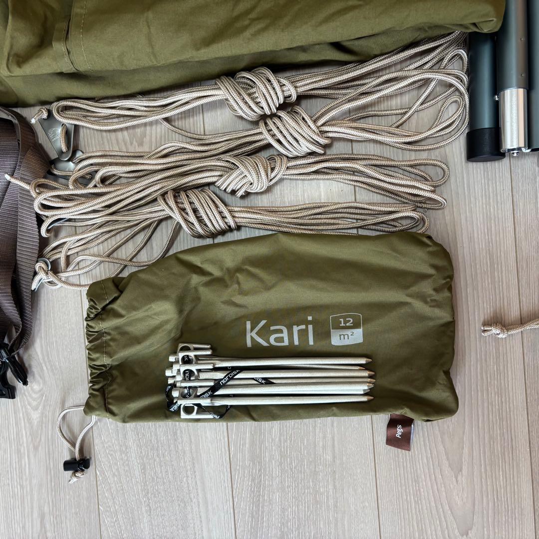 NORDISK（ノルディスク）タープkari12 カーリ12 キャンプ