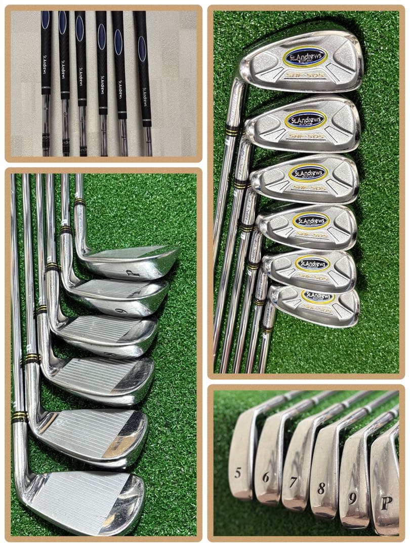 レフティセット！SRIXONZ785ウッドセット等11本ルコックキャディバッグ付