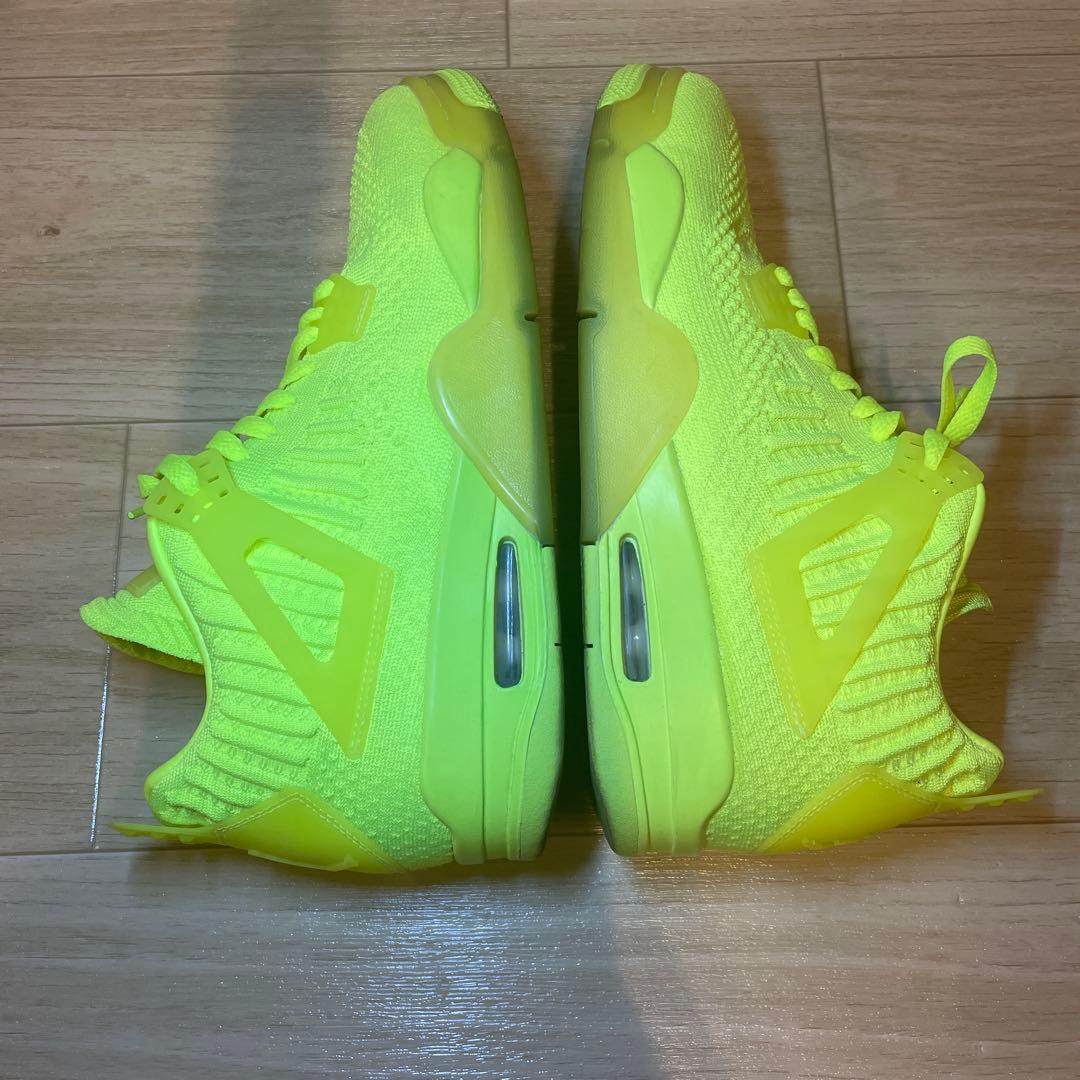 エアジョーダン4 レトロ　フライニット　27.5cm ボルトカラー　AJ4