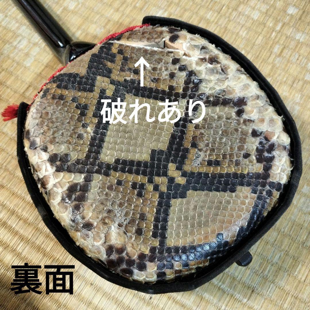 沖縄三線　縞黒檀（カマゴン）　真壁型　付属品多数　初心者セット　すぐに弾けます