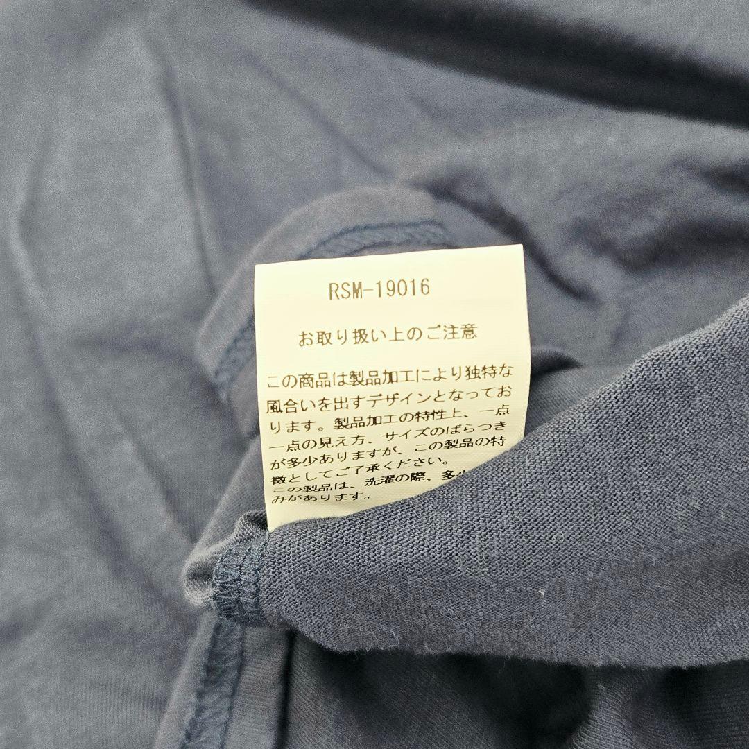 ラフ&スウェル　半袖ポロシャツ　バックロゴ　ボーダー　ゴルフウェア　S