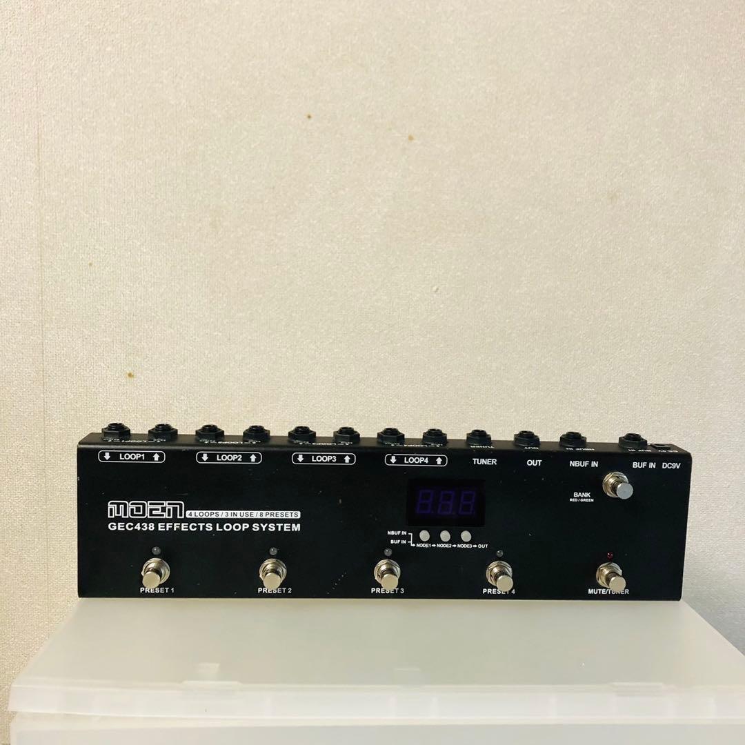 G68ジャンク品！Moen ギター エフェクト スイッチャー