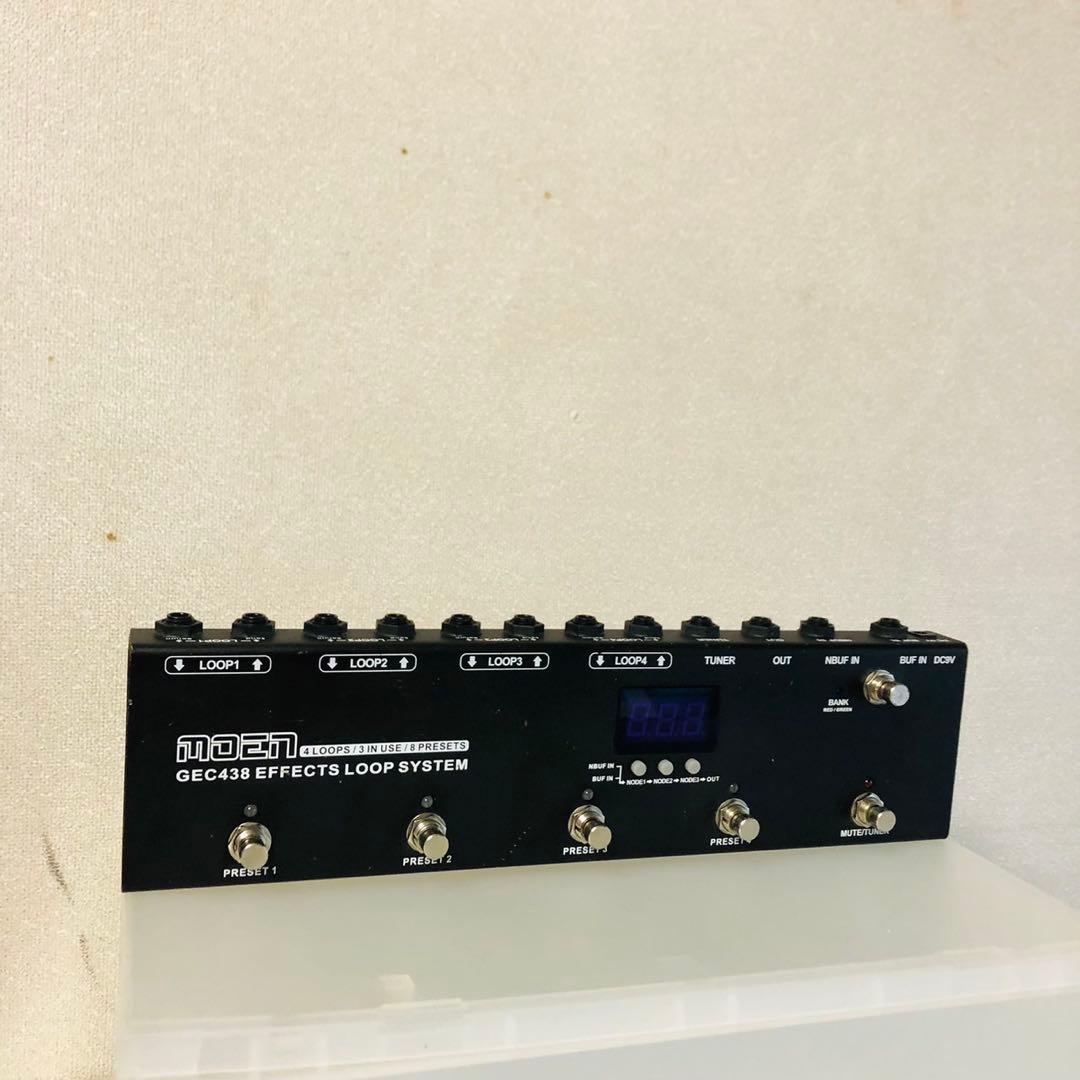 G68ジャンク品！Moen ギター エフェクト スイッチャー