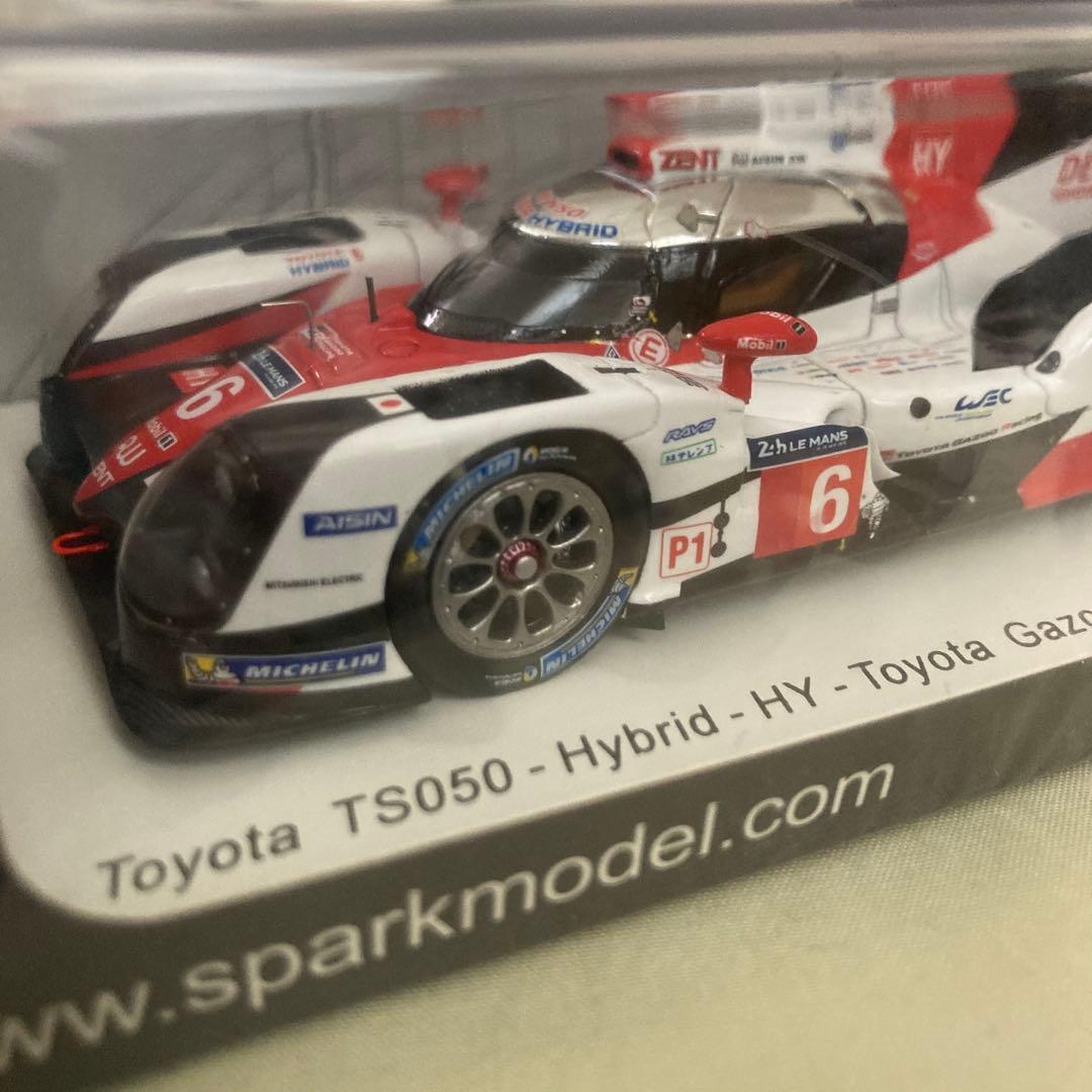 スパーク 1/43 トヨタ TS050 HYBRID LM2016No.6 2位