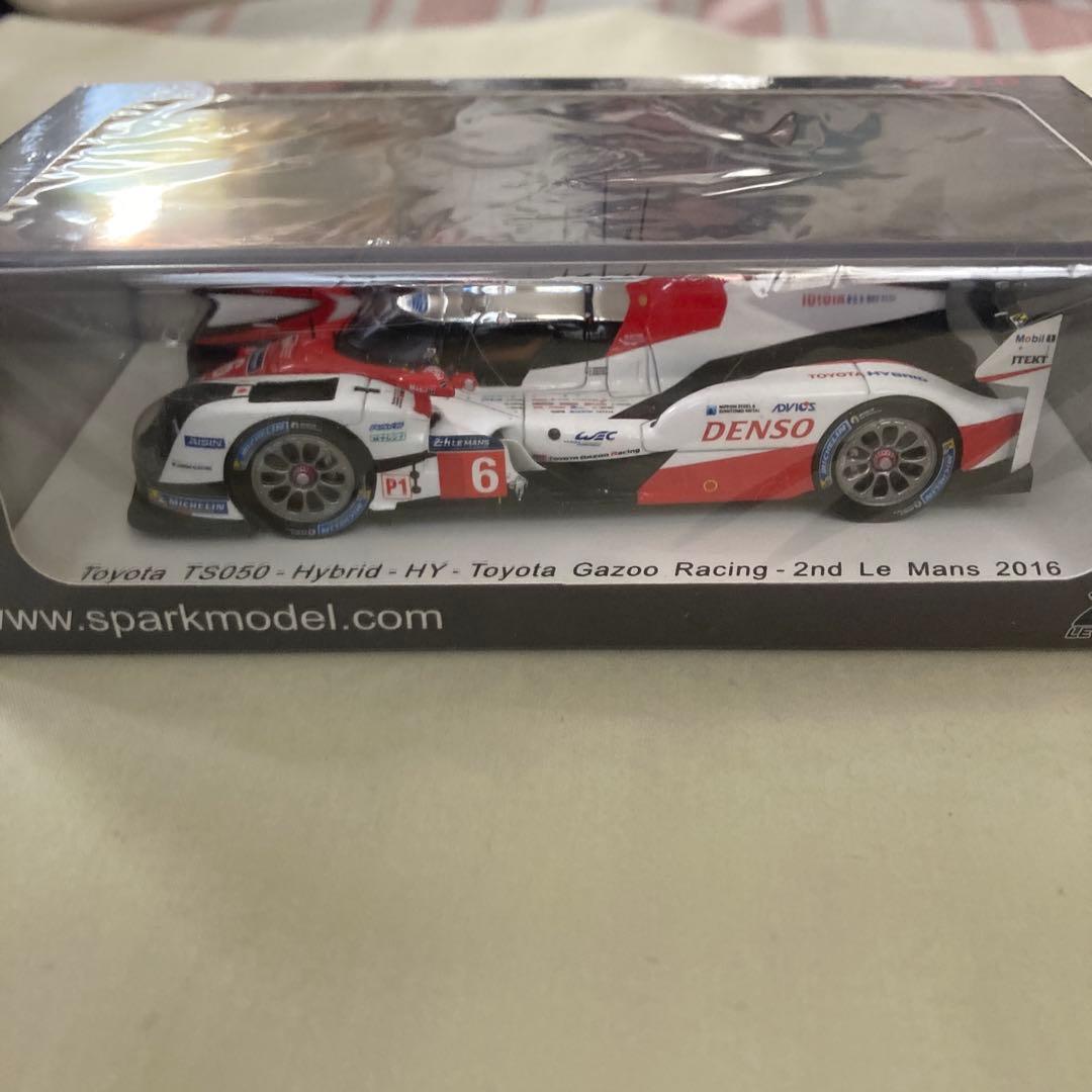 スパーク 1/43 トヨタ TS050 HYBRID LM2016No.6 2位