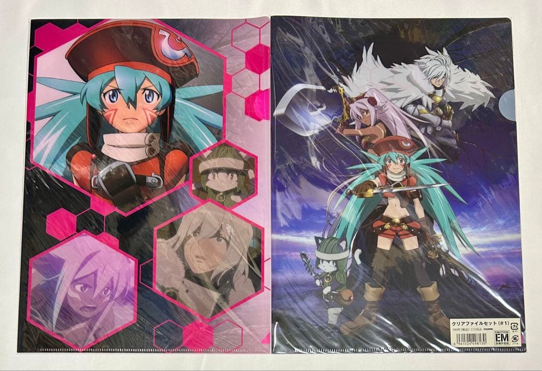.hack//Quantum クリアファイルセット 全3種　hackシリーズ