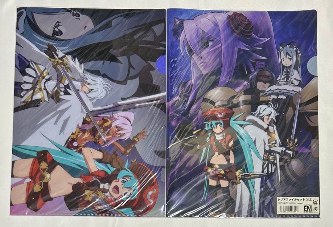 .hack//Quantum クリアファイルセット 全3種　hackシリーズ