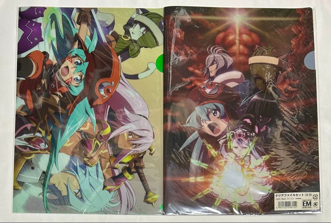 .hack//Quantum クリアファイルセット 全3種　hackシリーズ