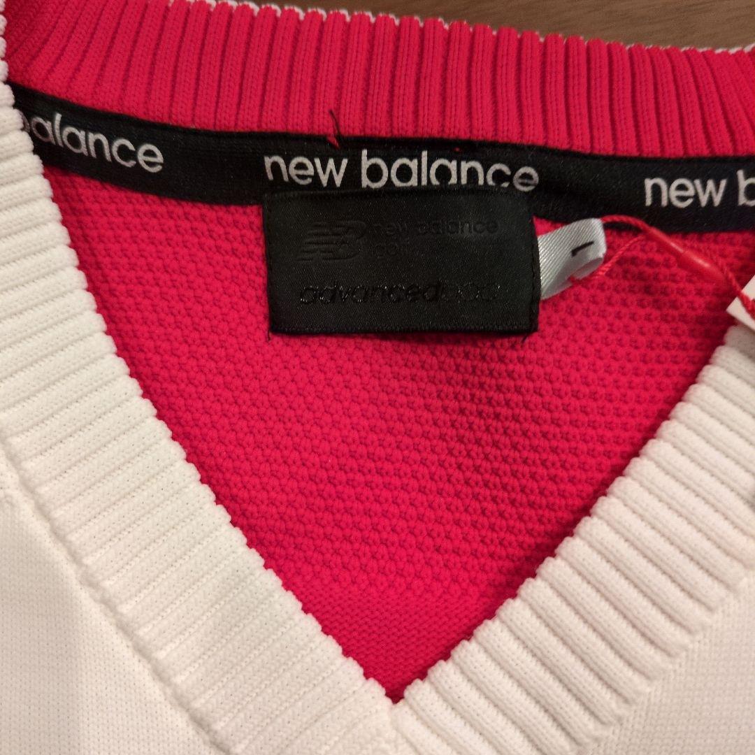 【新品】New Balance ニューバランスゴルフ VネックニットベストМ