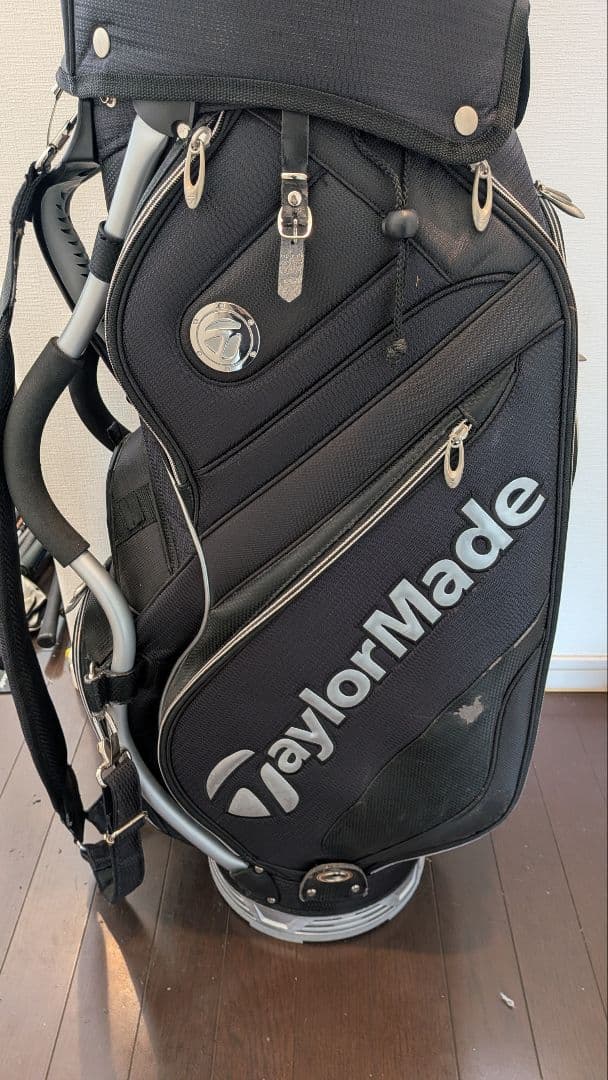 TaylorMadeキャディバッグパイプフレーム&FIGAROクラブセット