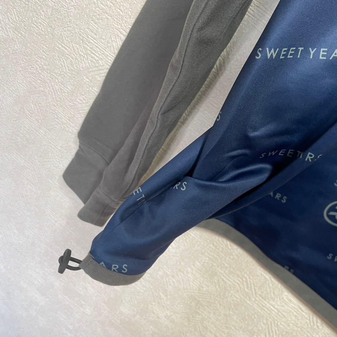 ピ*ロ様 新品　sy32bysweetyears 長袖　モックネック　ブルー　l
