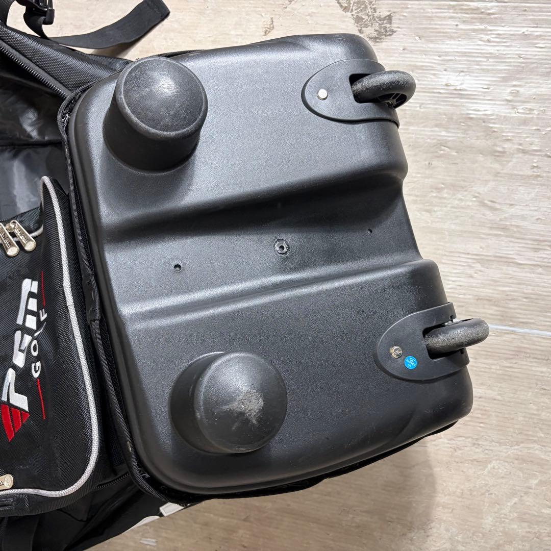 極美品 PGMトラベルカバー キャスター付 キャディバッグ ゴルフ golf